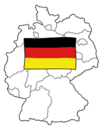 Symbolbild einer Landkarte von Deutschland
